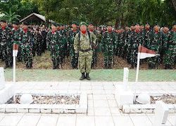 Bentuk Penghargaan Negara, Pangdam XIV/Hsn Pimpin Upacara Pemakaman Lettu Inf (Anumerta) Fauzy Ahmad Sulkarnaen di TMP Mangilu Bangoro Pangkep