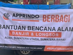 “APPRINDO Donasi Lebih dari Setengah Miliar Rupiah untuk Korban Bencana Aceh”